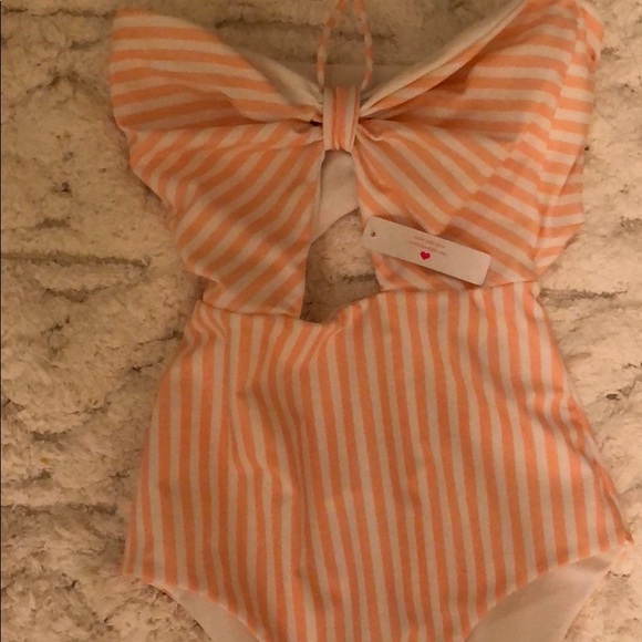 Lolli Kat Halter One Piece Peechy - Picture 5 of 6